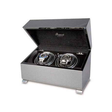 Vogue Duo Watch Winder // Carbon Fiber