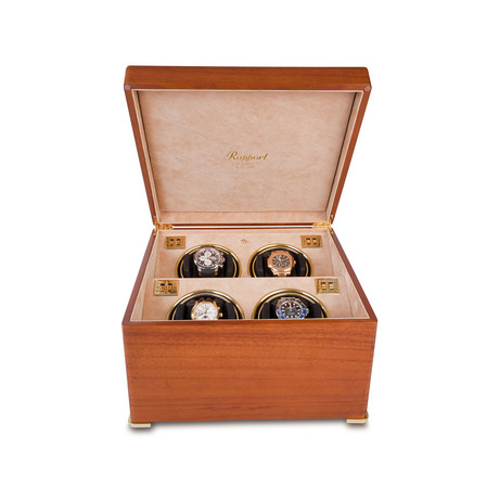 Perpetua II Quad Watch Winder // Satin