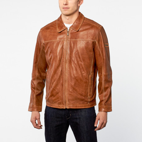 Barneys // Harrington Sheep Leather Jacket // Scotch (XS)