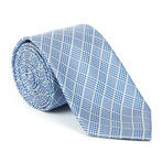 Microfiber Tie // Multi Blue