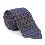 Microfiber Tie // Navy Tile