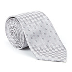 Microfiber Tie // Light Grey Tile