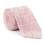 Microfiber Tie // Pink Mini Floral