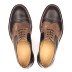 Two-Tone Cap-Toe Derby // Black + Brown (Euro: 41)