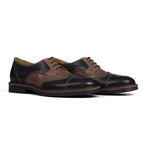 Two-Tone Cap-Toe Derby // Black + Brown (Euro: 42)