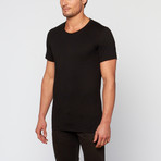 Raw Crew Neck Tee // Black (M)