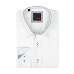 Eight-X // Solid Button-Up // White (S)