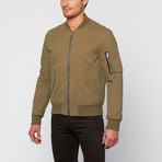 Bare + Jaded // Bomber Jacket // Olive (XS)