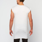 Light Weight Long Sleeveless Tee // White (S)