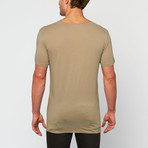 Light Weight Pocket Tee // Khaki (S)