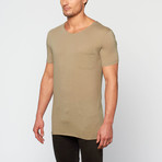 Light Weight Pocket Tee // Khaki (XL)