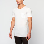 Light Weight Pocket Tee // White (S)