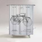 Schwinn Bicycle Shower Curtain // 1939