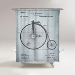 McKenzie Velocipede Shower Curtain // 1881