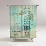 Full Pressure Flight Suit Shower Curtain // 1961