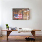 Flag in Barn (Natural)