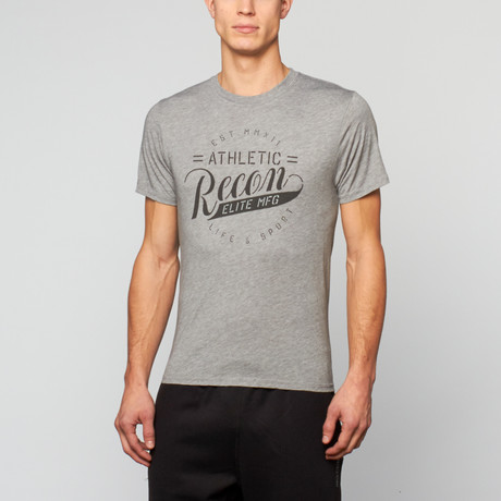 Life & Sport Recon Resist Tee // Heather Grey (S)