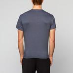 Track Tee // Heather Navy (M)