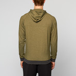 Assasin Half Zip Hoodie // Green (M)