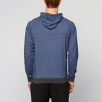 Assasin Half Zip Hoodie // Blue (XL)