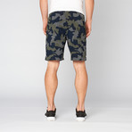 Firebolt Short // Navy Camo (2XL)