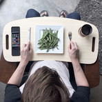 Slice LapDesk // Drink Holder