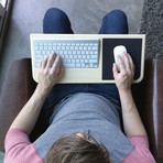 Tray Desk // Mousepad (New Magic Keyboard + Magic Trackpad 2)