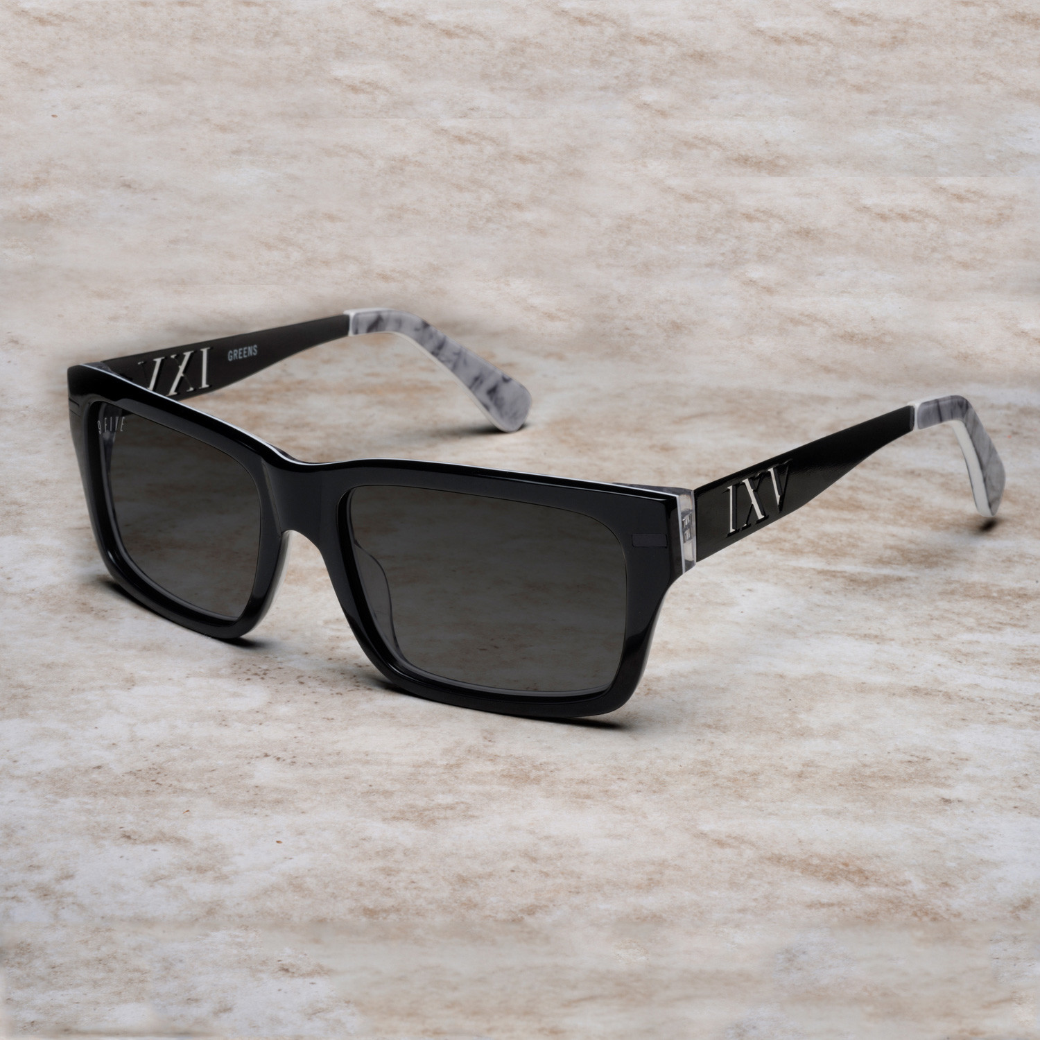Fortuna Sunglasses Black Grey 9five Sunglasses Touch Of Modern 