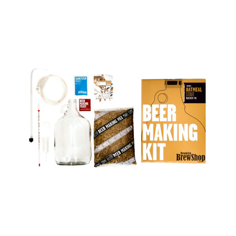 Oatmeal Stout Beer Making Kit + Beer Making Book Bundle