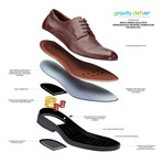 Timothy Leather Lace-Up Shoe // Brown (US: 7.5)