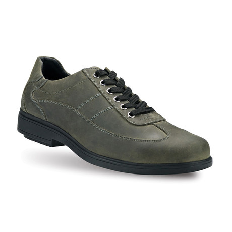 Dugan Leather Lace-Up Shoe // Gray (US: 7.5)