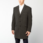 Zenbriele // Herringbone Fromal Classic Fit // Grey + Black (S)