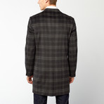Zenbriele // Plaid Plaid Formal  Classic Fit // Black + Grey (S)