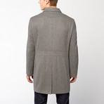 Zenbriele // Classic Fit Officers Coat // Grey (S)