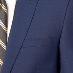 Rivelino // 2 Piece Suit Slim Fit // Blue Fine Stripe (US: 42S)