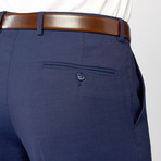 Rivelino // 2 Piece Suit Slim Fit // Blue Fine Stripe (US: 42S)