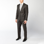 Rivelino // 2 Piece Suit Slim Fit // Grey Pinstripe (US: 40R)
