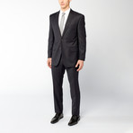 Rivelino // 2 Piece Suit Classic Fit // Black Pinstripe (US: 40S)