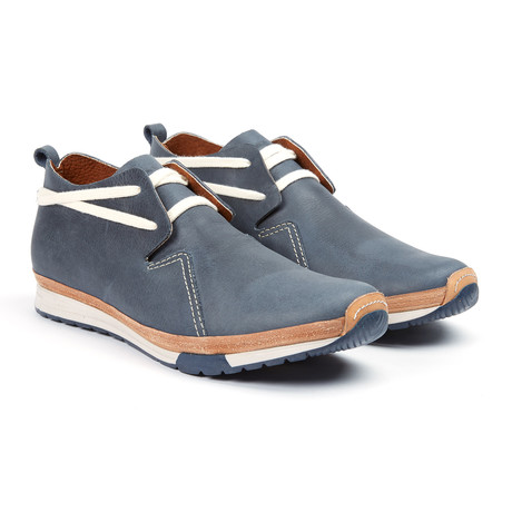 MCNDO // Carnaby Leather Sneaker // Blue (US: 12)