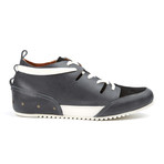 Champs Leather Sneaker // Black (US: 7)