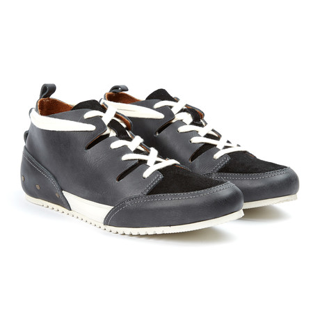 Champs Leather Sneaker // Black (US: 7)