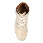 Soho Leather Hi-Top Shoe // Beige (US: 10)