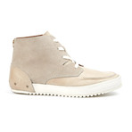 Soho Leather Hi-Top Shoe // Beige (US: 10)