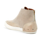 Soho Leather Hi-Top Shoe // Beige (US: 10)