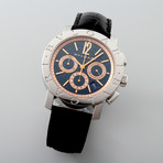 Bvlgari Chronograph Automatic // BVLBB4 // 33182 // c.2000's // Pre-Owned