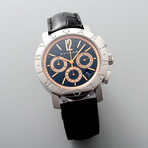 Bvlgari Chronograph Automatic // BVLBB4 // 33182 // c.2000's // Pre-Owned