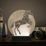 Horse Lamp // Full Moon