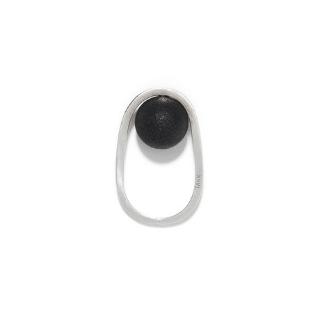 Red Dwarf Collection // Ring // Black Onyx (Size 12)