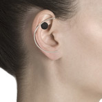 Red Dwarf Collection // Earpiece (Agate Druzy)