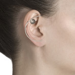 Red Dwarf Collection // Earpiece (Agate Druzy)